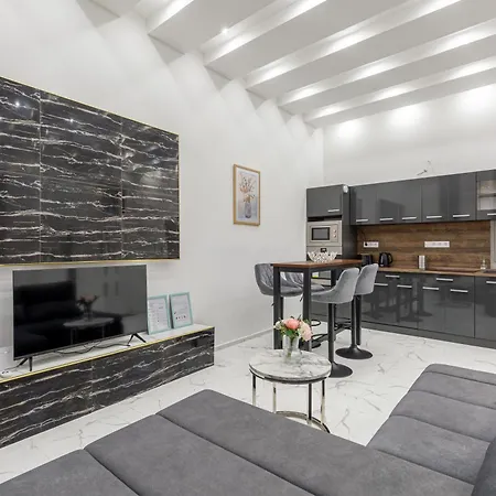 Black Marble Unique Design Near Danube River 公寓 布达佩斯