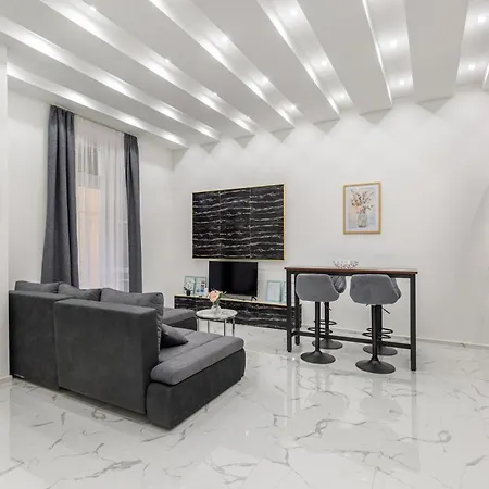 アパート Black Marble Unique Design Near Danube River *